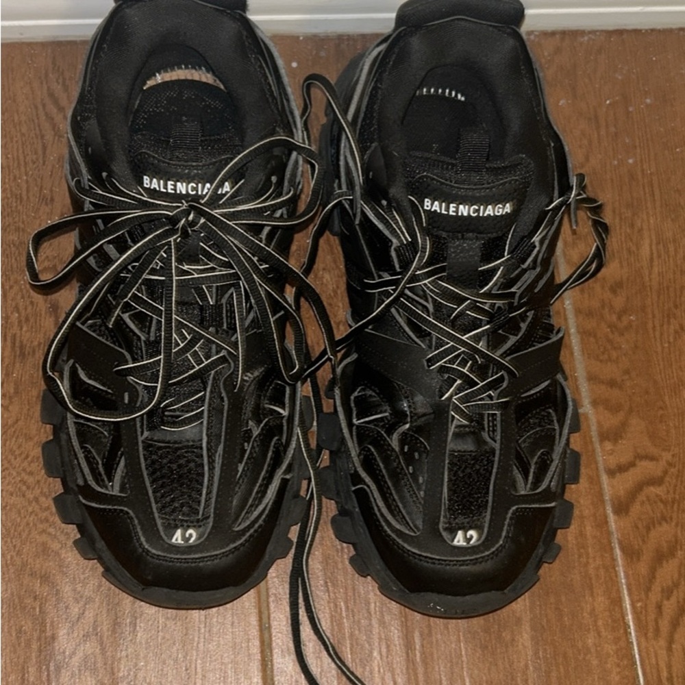Balenciaga Men's Black Athletic Shoes